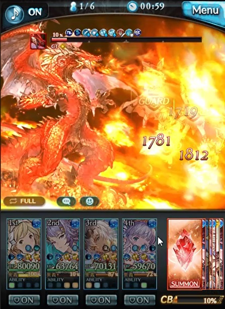 グラブル 六竜マルチhl ウィルナスhl のソロ討伐をヴァルナ編成でしたので内容について 水着ルシオでマグマチェンバーと熱線に対応しながらの討伐 犬のゲーム日誌 グラブルとか白猫とかパズドラな日々